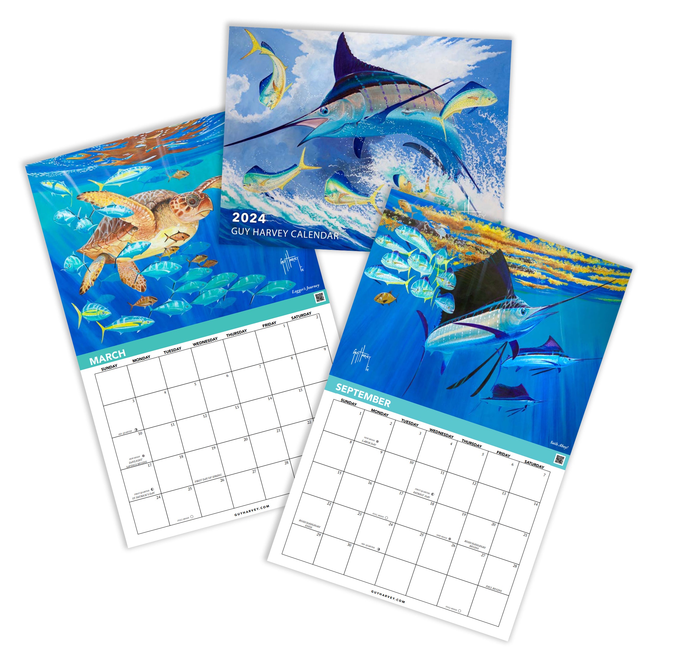 2024 Calendar Guy Harvey