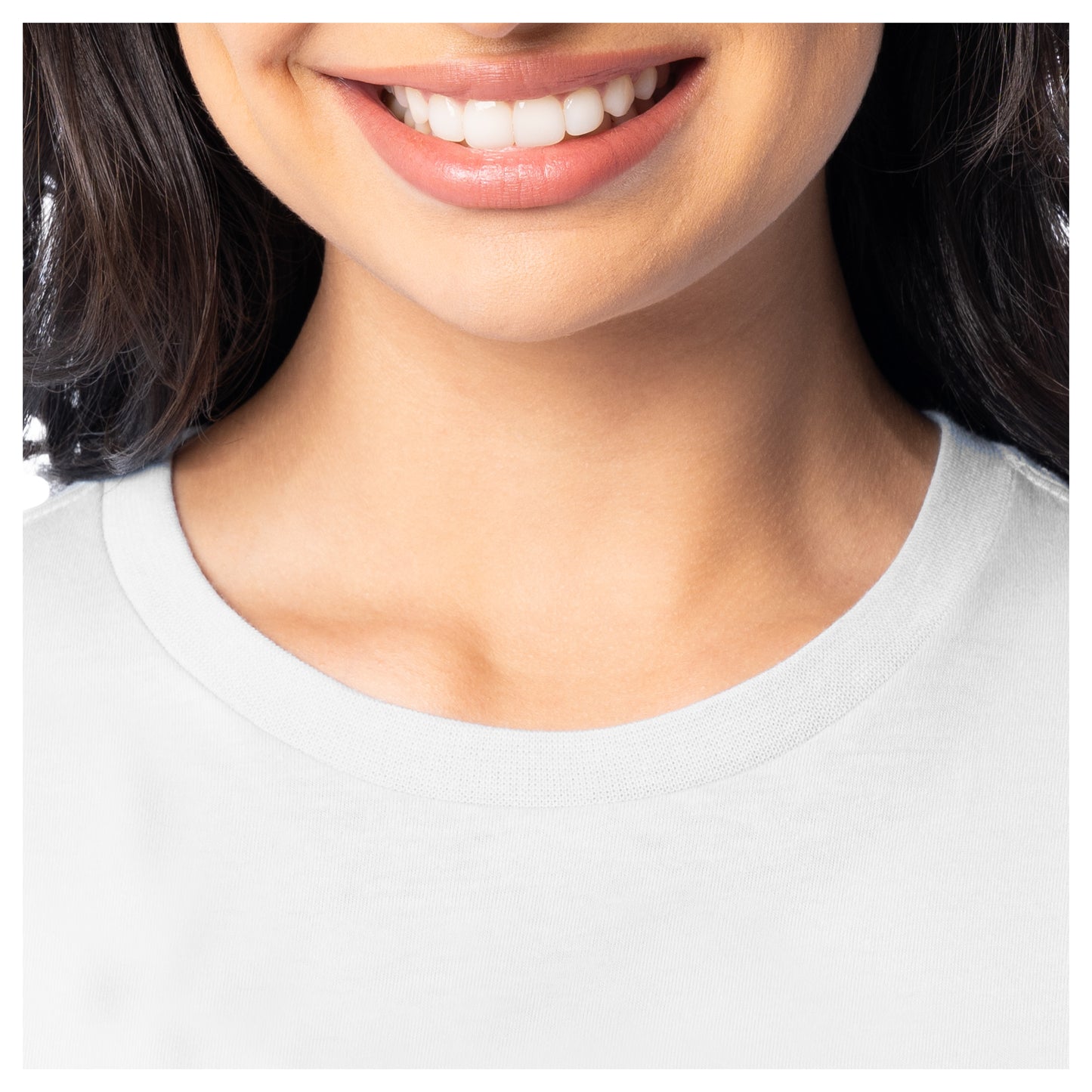 Women's Flower Floral Lightweight Crew Neck T-Shirt