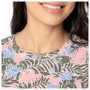 Women's Frond Memories Sublimated Sun Protection Top