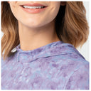 Women's Marlin Air Sun Protection Printed Hood - Ocean Topo