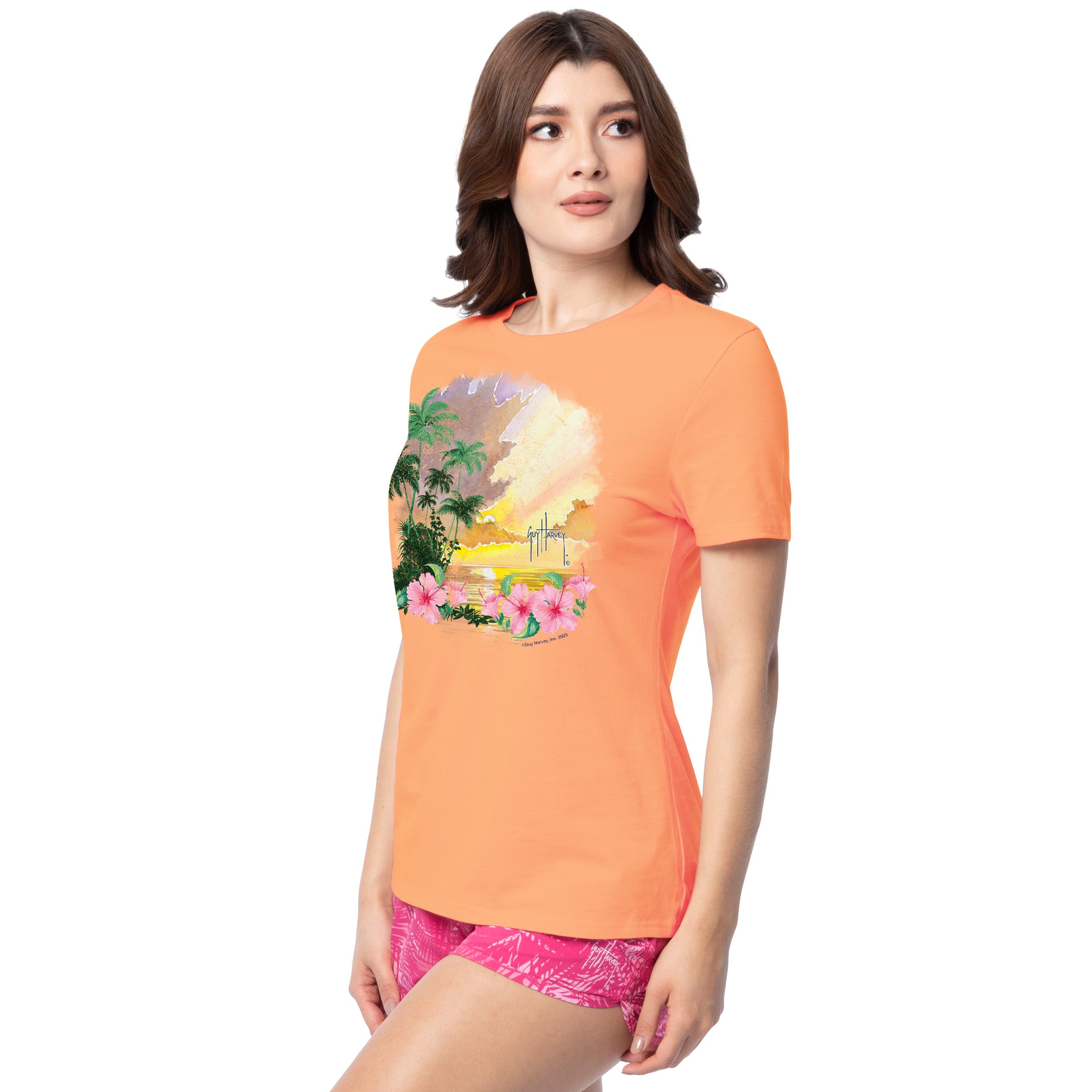 Women's Paradise Lightweight Crew Neck T-Shirt