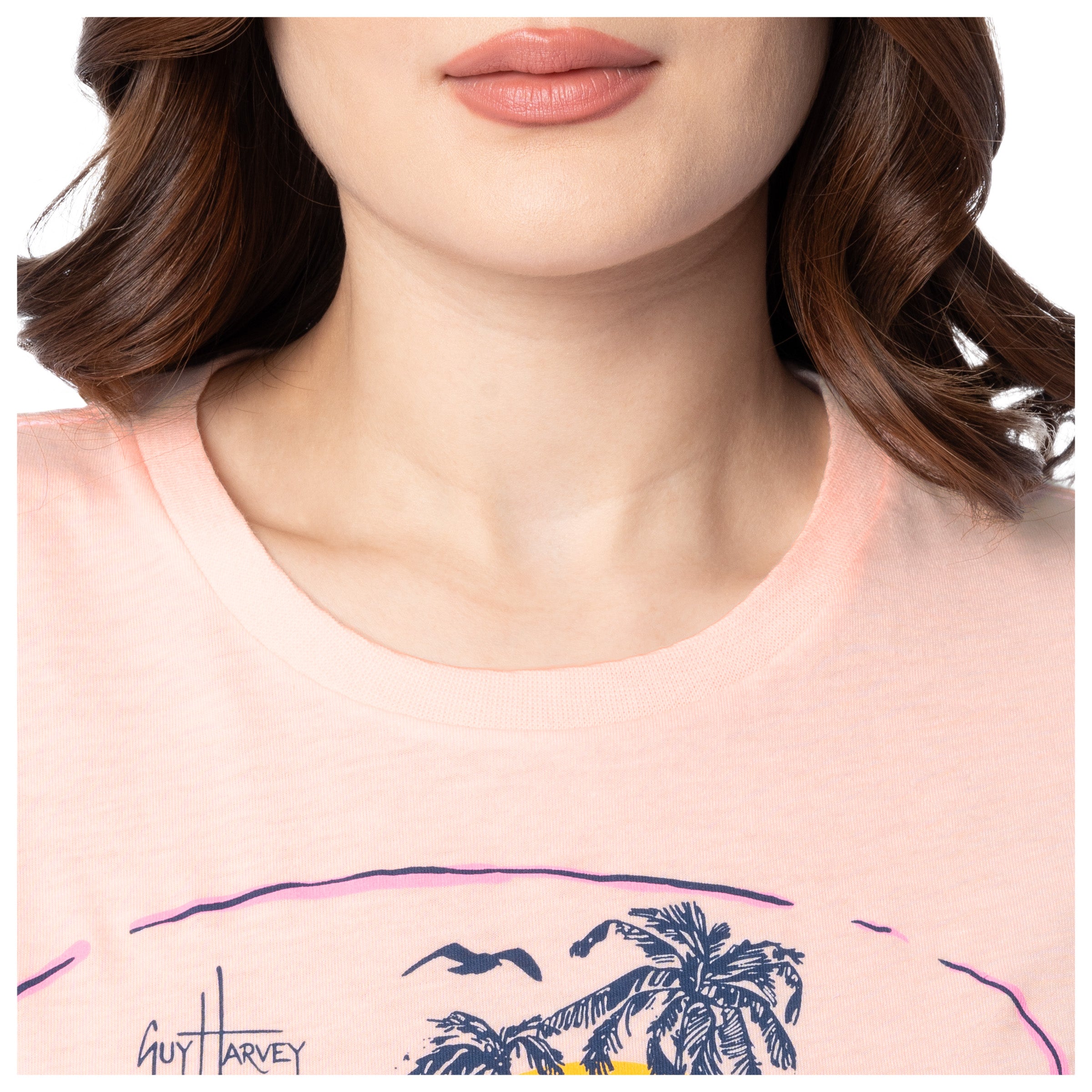 Women's Retro Scene Lightweight Crew Neck T-Shirt