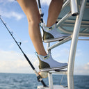 Women's Sky Blue Sailfish 6 In Ankle Deck Boot