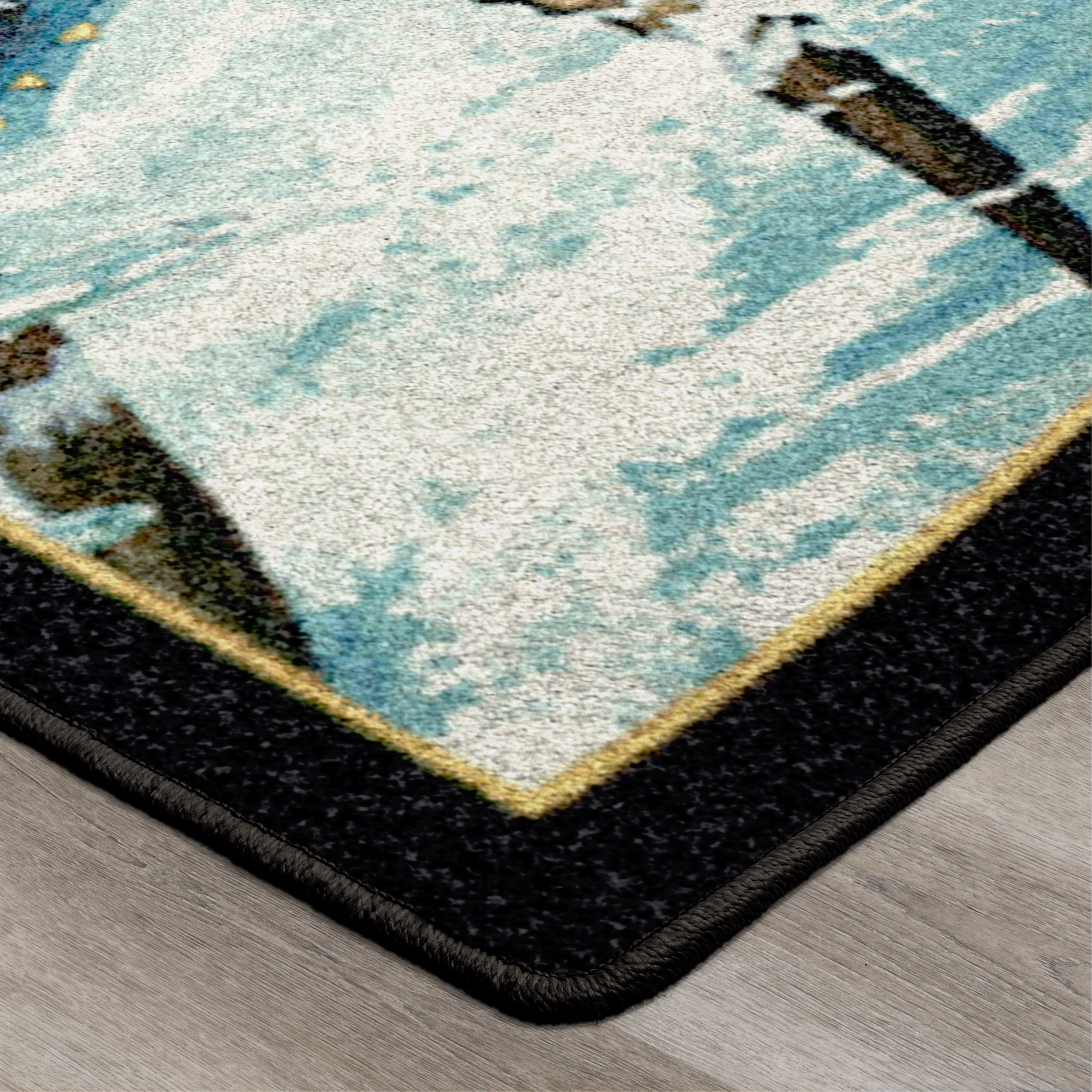 Yellowfin Tuna Area Rug