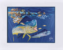 "Dolphin Summer" Mini Print