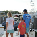 Kids HarborLite Tee - Scribble Dorado
