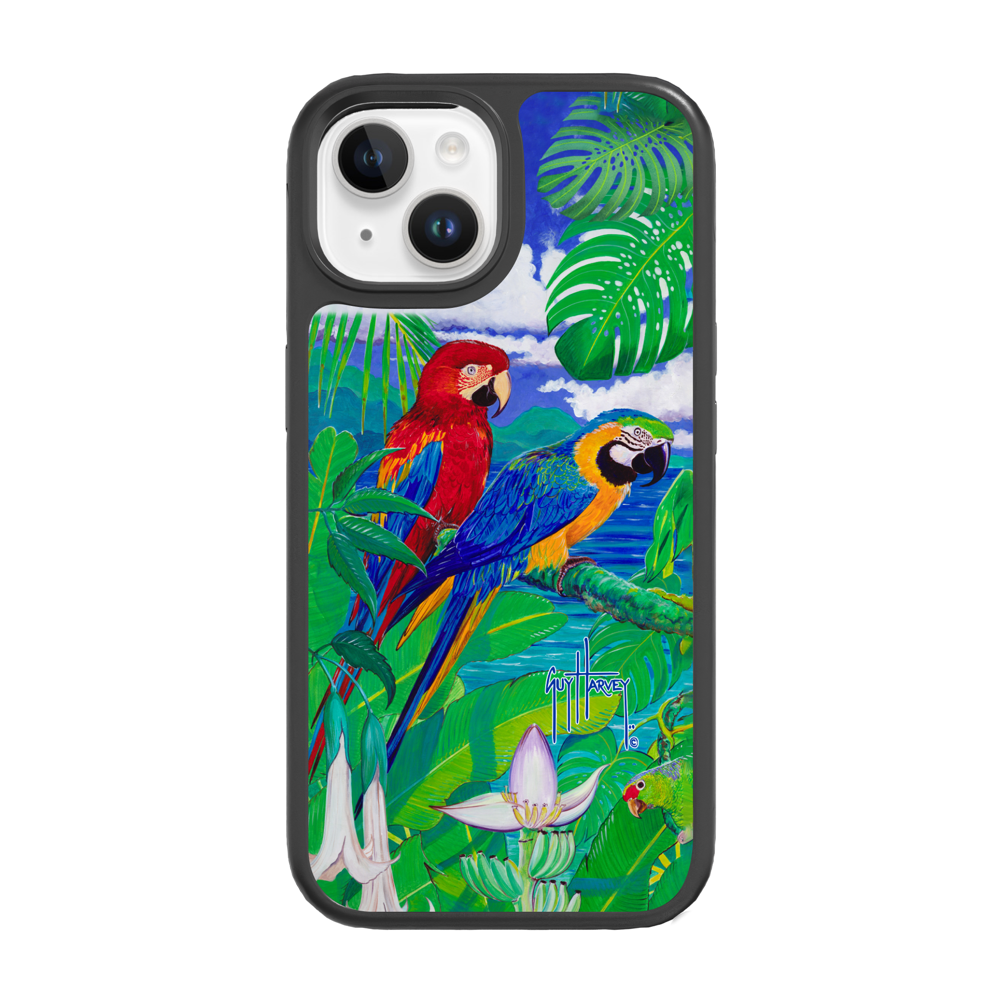 iPhone 15 Models - Fortitude Tropical Parrot Phone Case