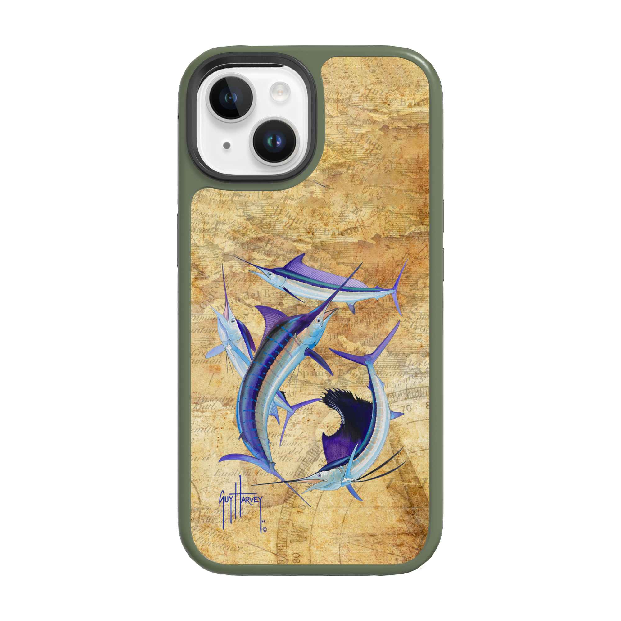 iPhone 15 Models - Fortitude Bill Collage Phone Case View 4