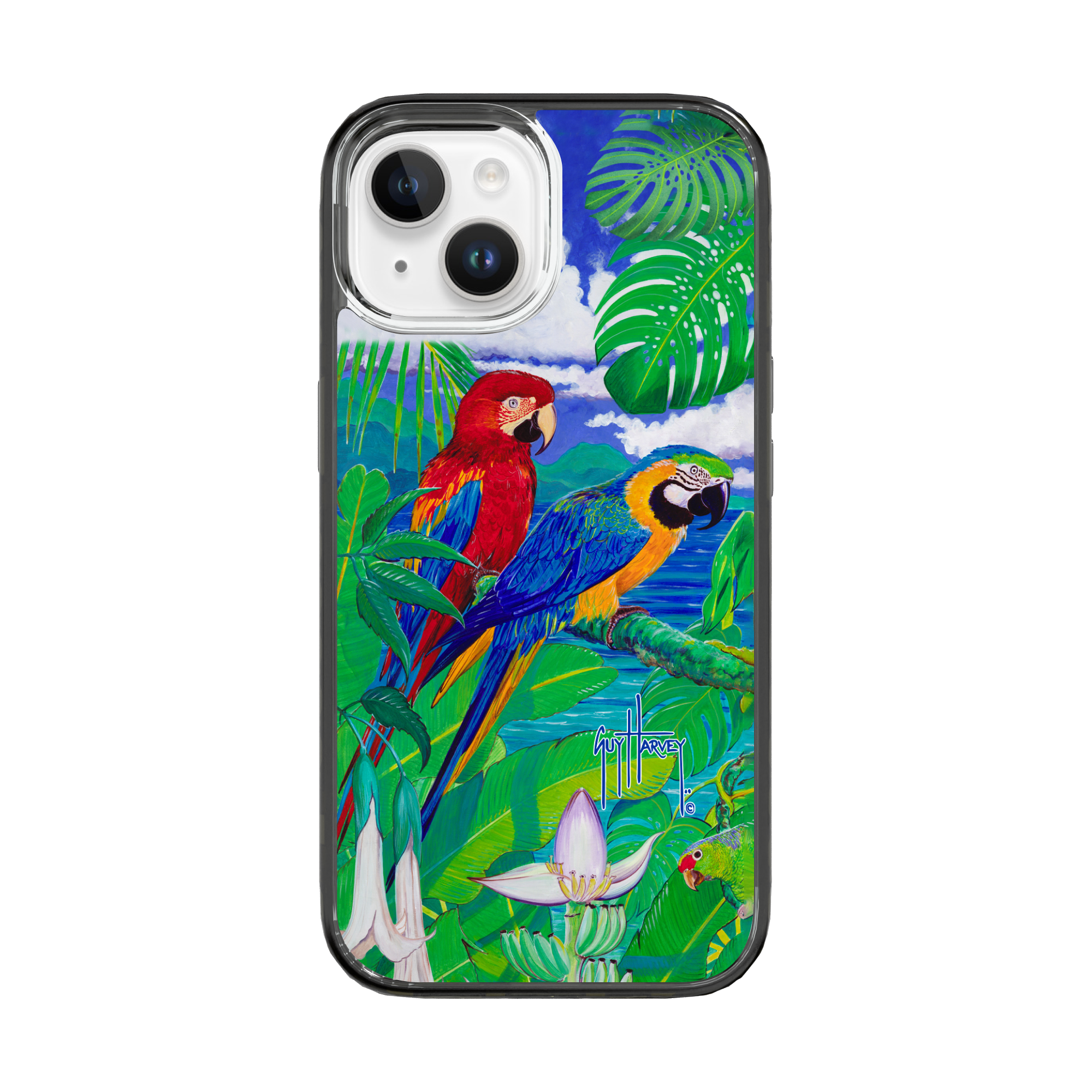 iPhone 15 Models - Magnitude Tropical Parrot Phone Case