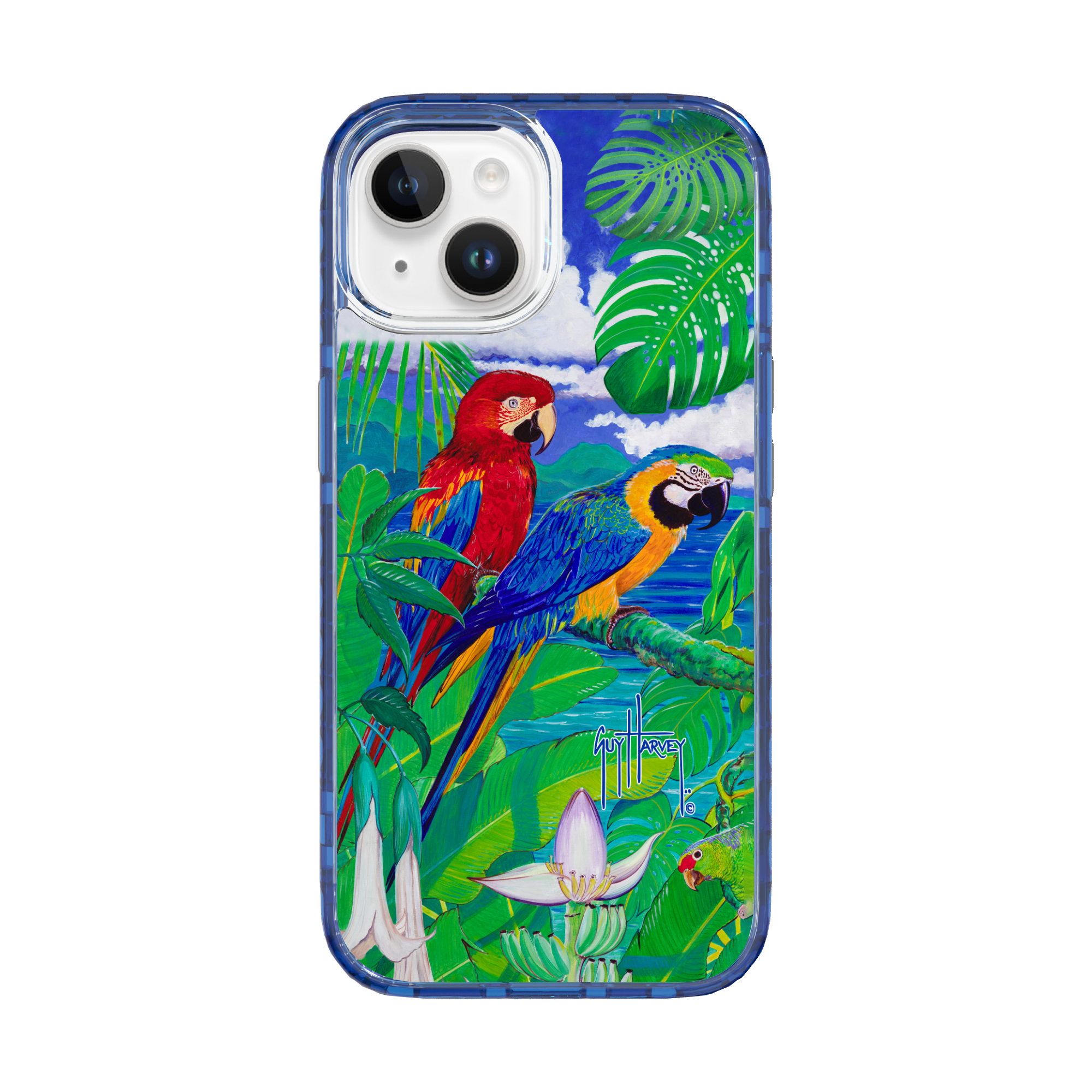 iPhone 15 Models - Magnitude Tropical Parrot Phone Case