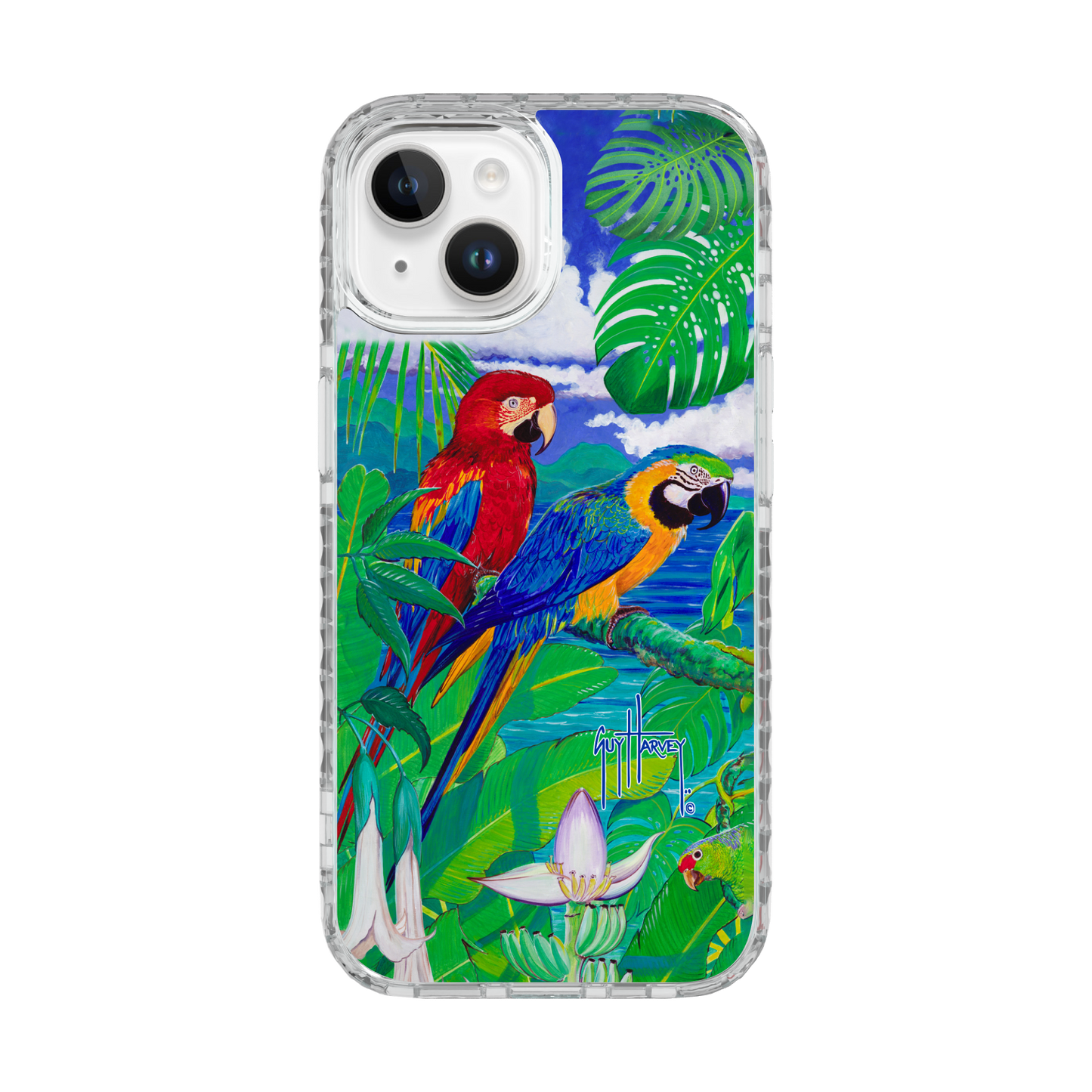 iPhone 15 Models - Magnitude Tropical Parrot Phone Case