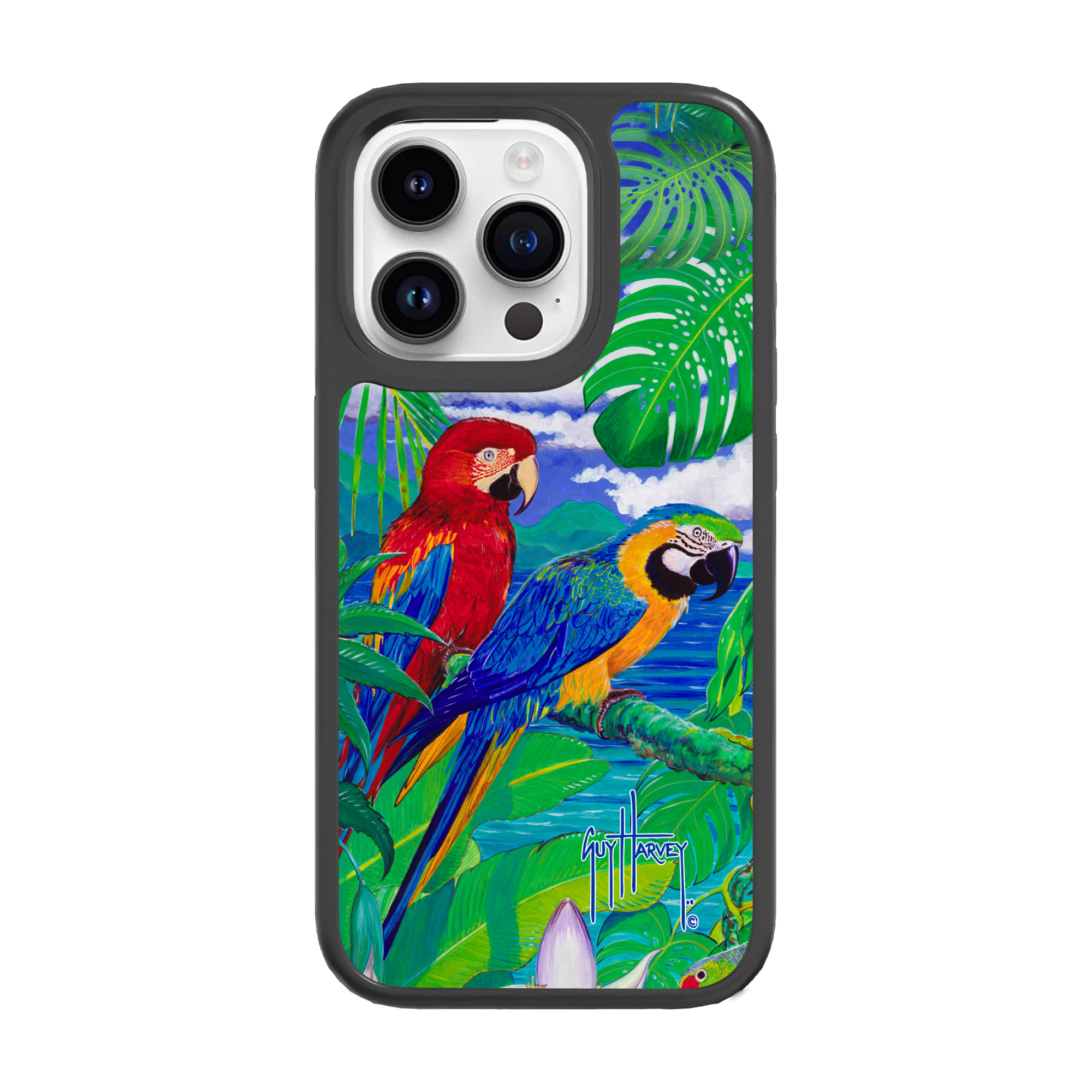 iPhone 15 Models - Magnitude Tropical Parrot Phone Case