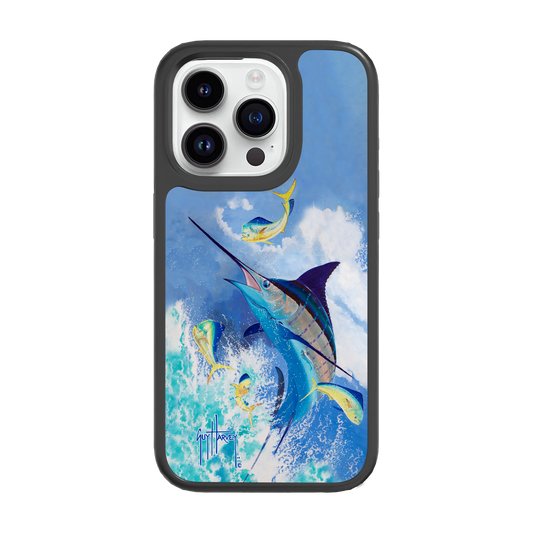iPhone 15 Models - Fortitude Blue Commocean Phone Case View 2