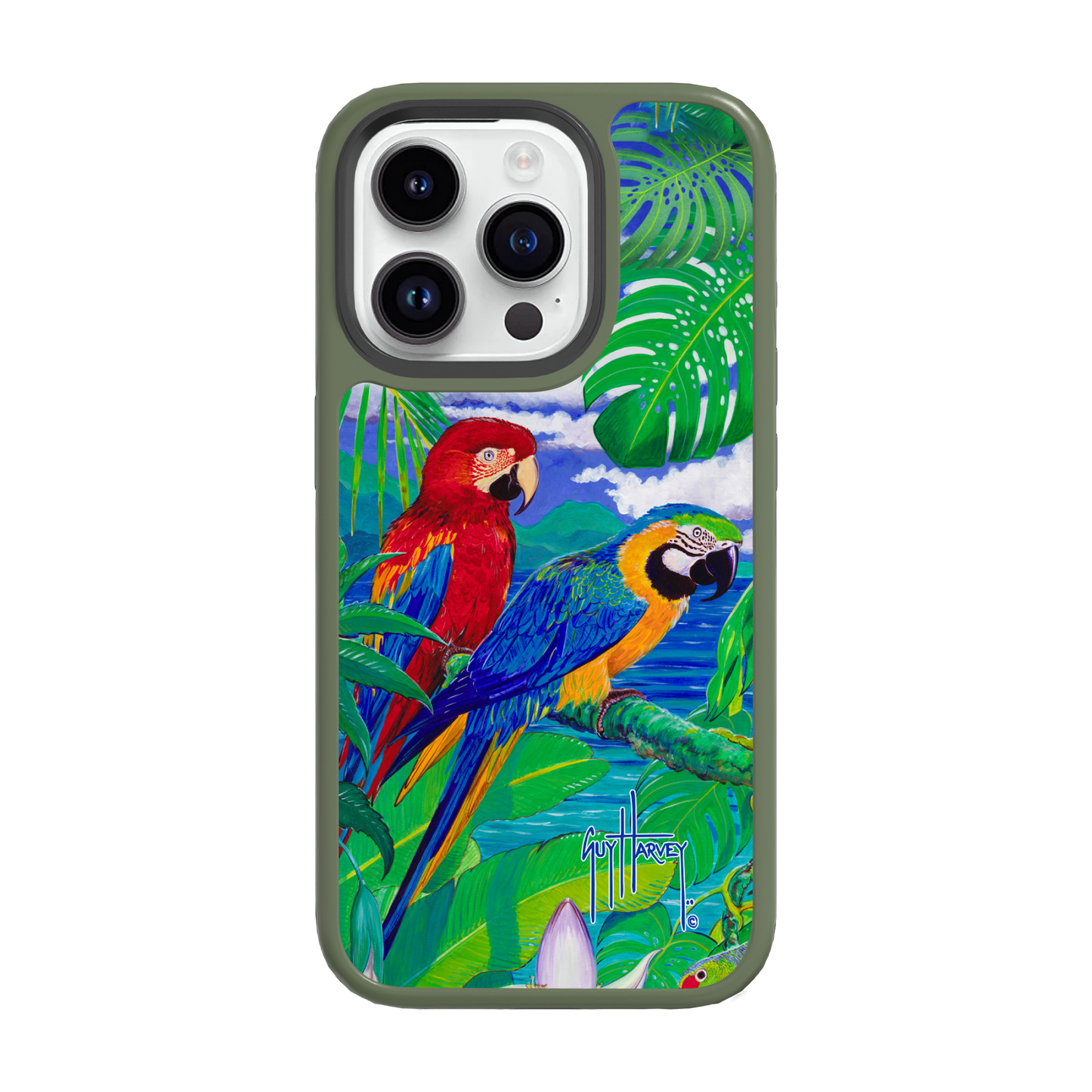 iPhone 15 Models - Fortitude Tropical Parrot Phone Case