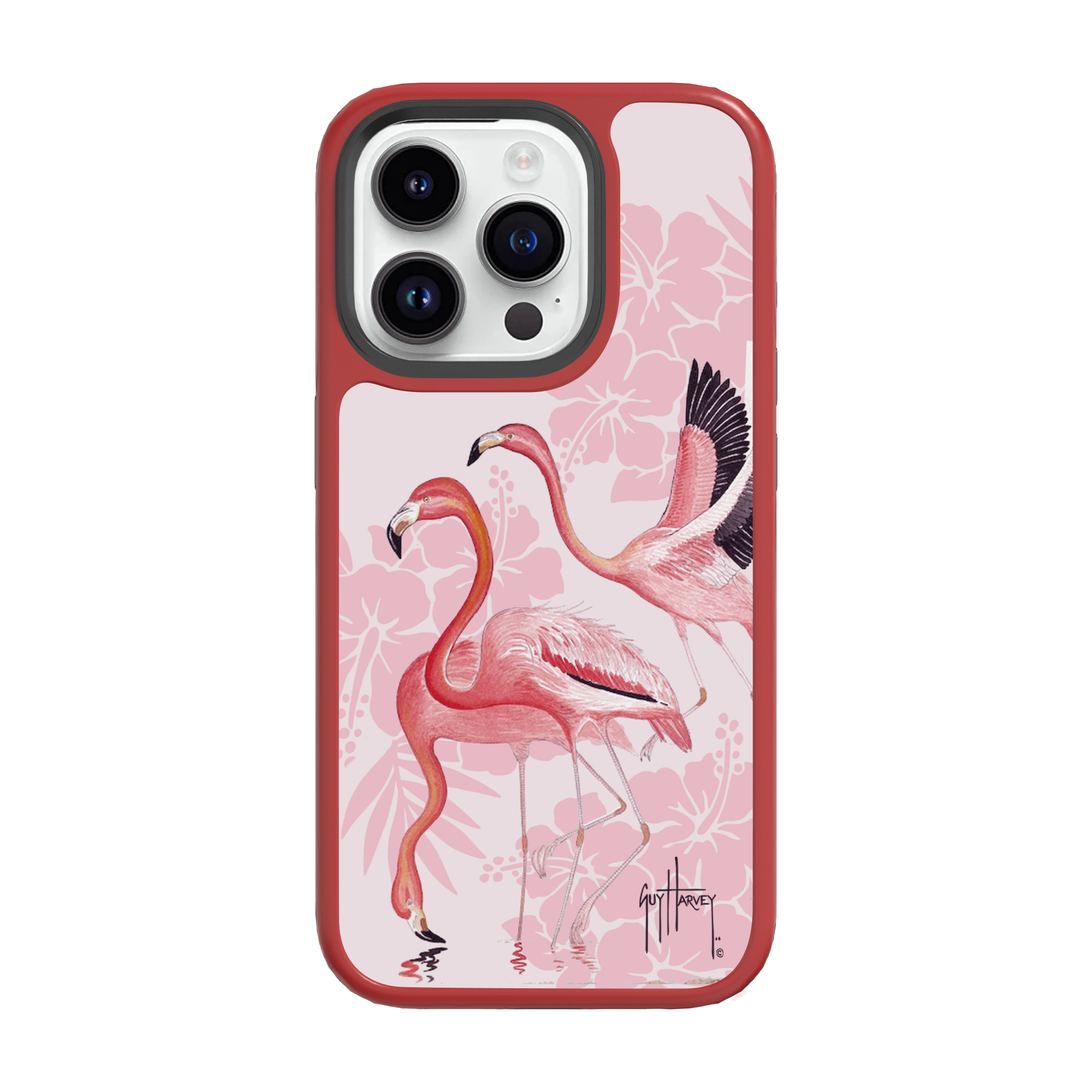 iPhone 15 Models - Fortitude Flamingo Phone Case