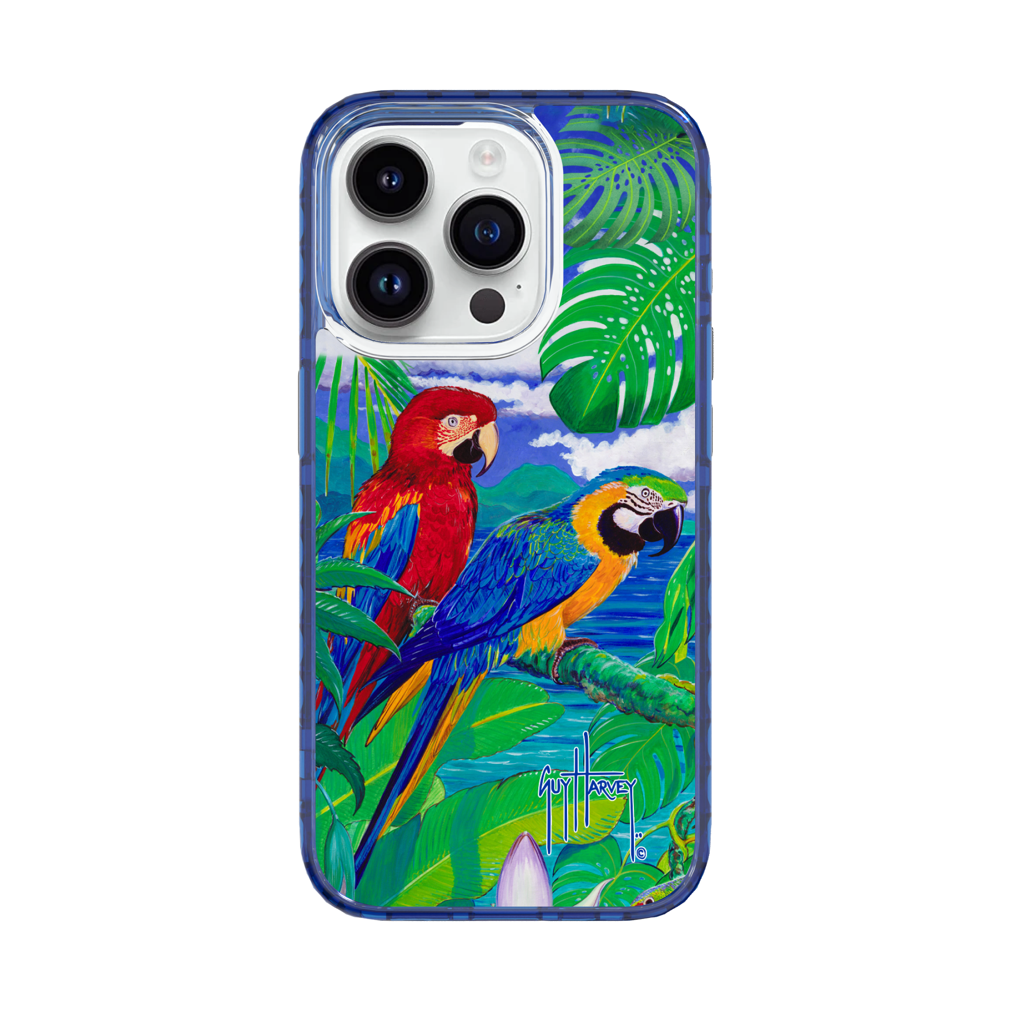 iPhone 15 Models - Magnitude Tropical Parrot Phone Case