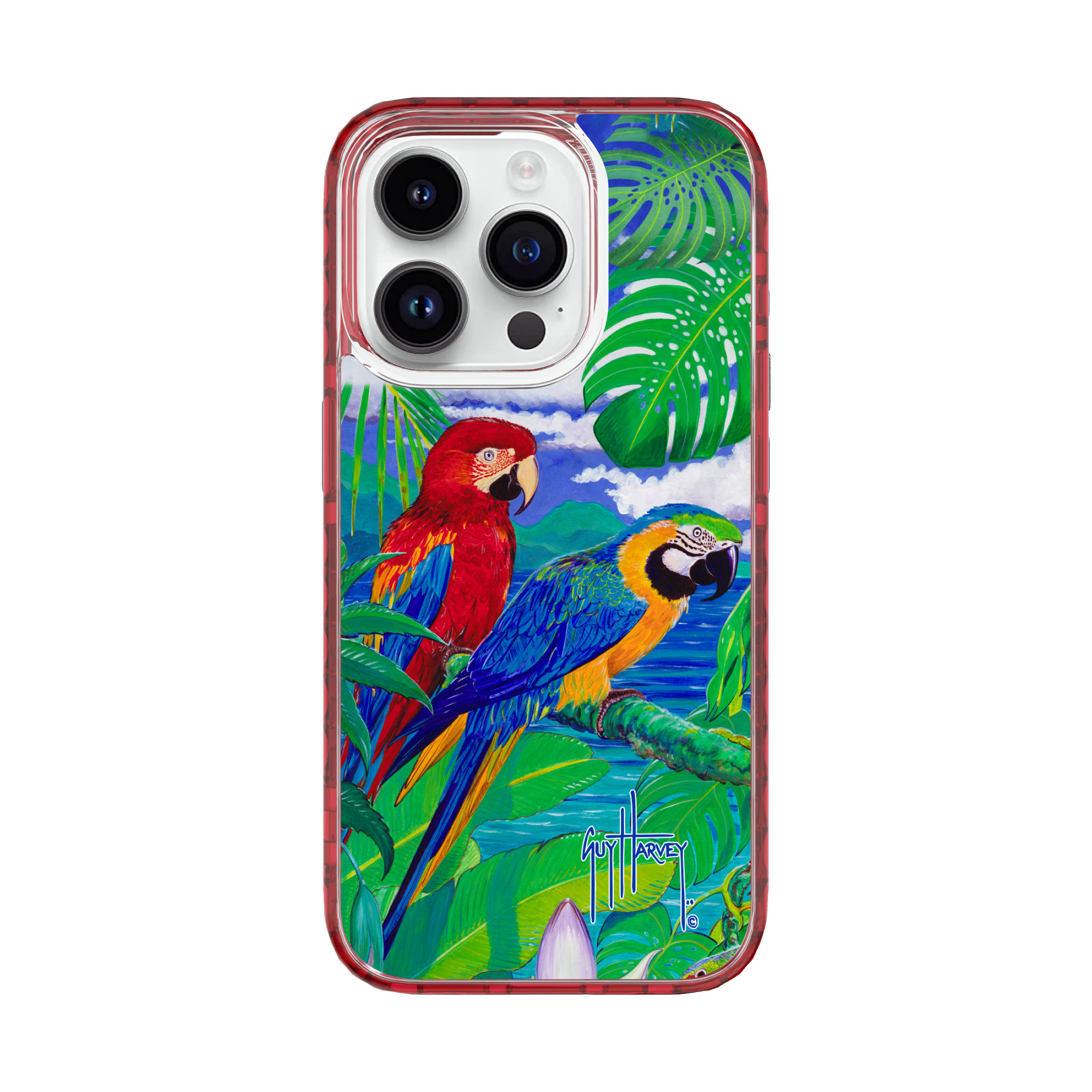 iPhone 15 Models - Magnitude Tropical Parrot Phone Case