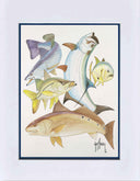 "Inshore Collage II" Grande Mini Print