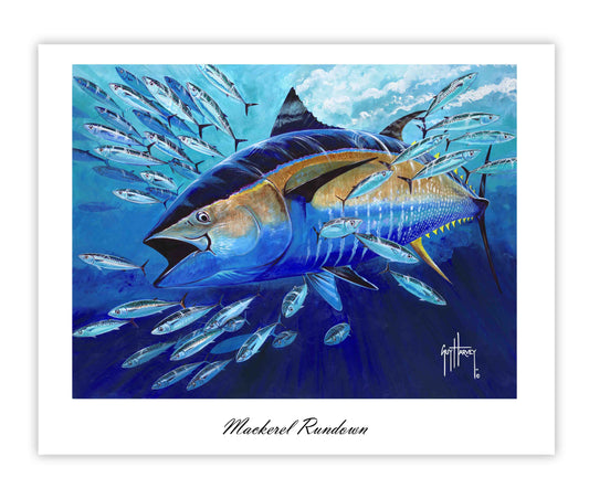 "Mackerel Rundown" Limited Edition Lithograph