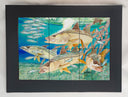 "Side-Liners" Tile Art