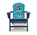 Turtle Ray and Porpoise Adirondack Chair