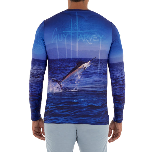 Men's Fish On Sun Protection Top View 1