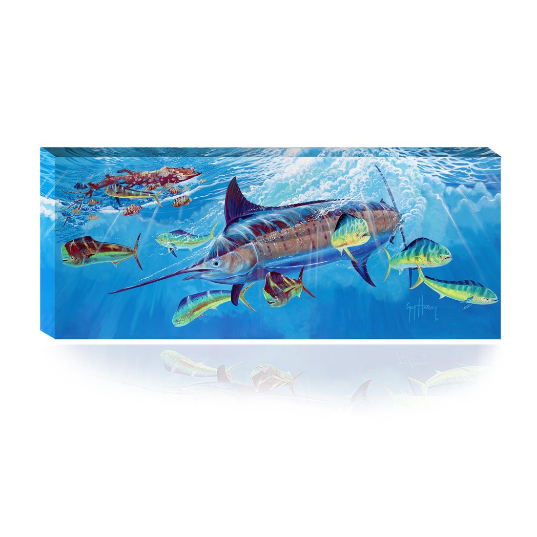 DEPTH CHARGE CANVAS ART