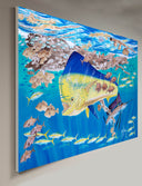 Bull Market Aluminum Art View 2