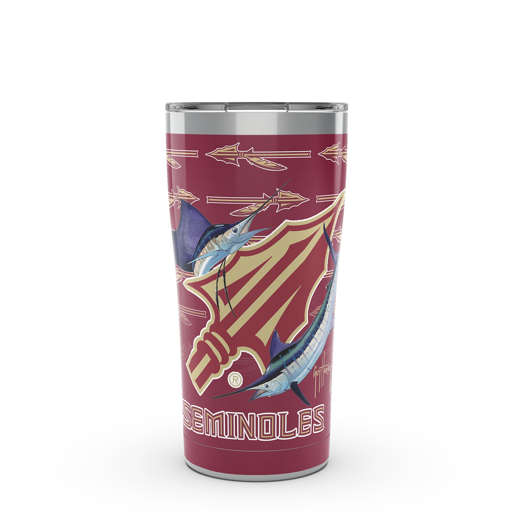 20oz Stainless Steel Tervis Florida State University View 1