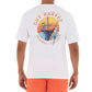 Men's GH Sunset Short Sleeve Pocket White T-Shirt View 1