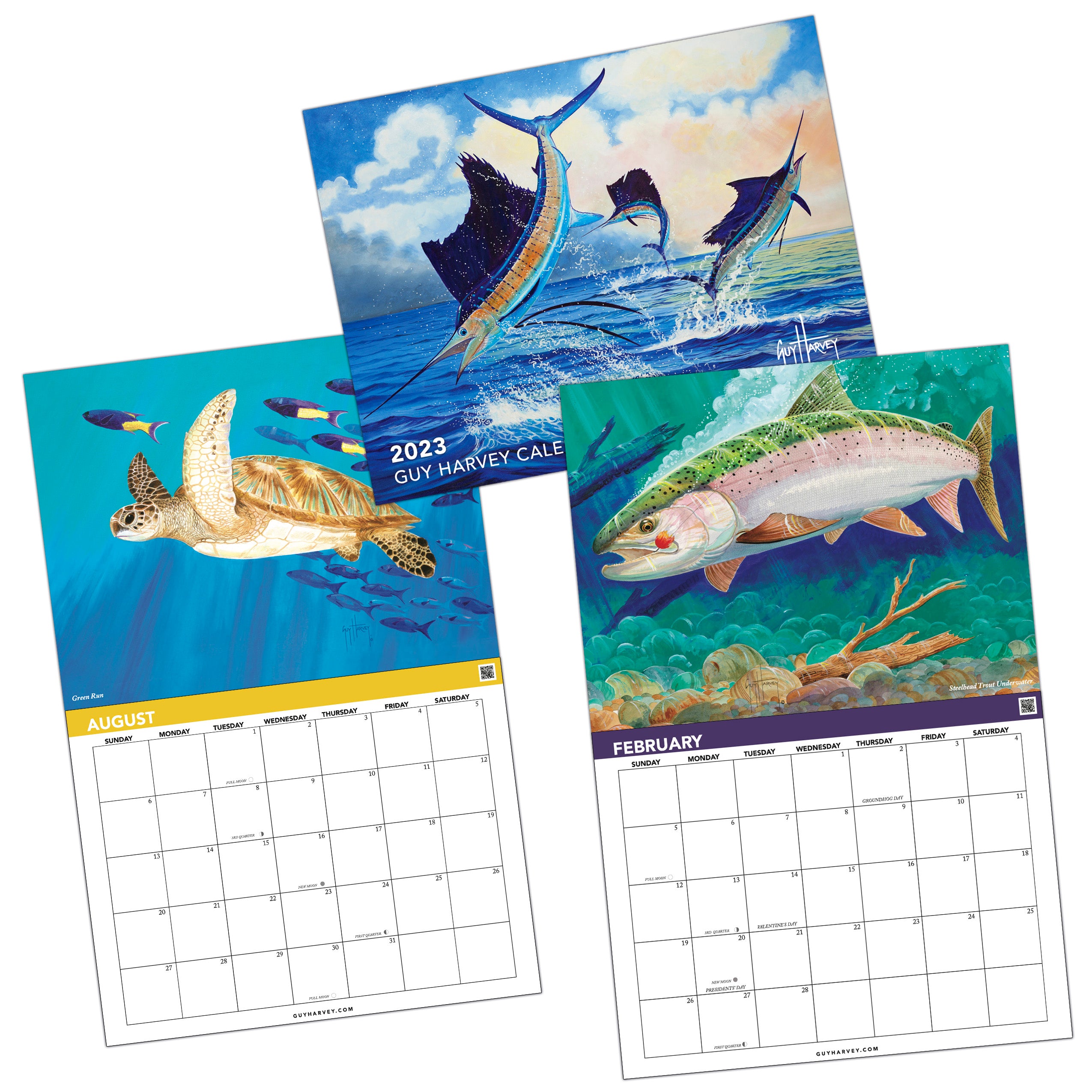 2023 Calendar Guy Harvey View 2