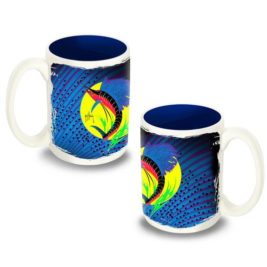 Retro Sailfish Coffee Mug