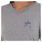 Ladies Reef And Friends Long Sleeve Grey T-Shirt View 7