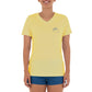 Ladies Birds Short Sleeve Yellow T-Shirt
