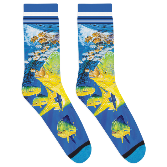 Boca Summer Mahi Socks View 1
