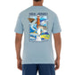 Men's 'Barnegat Lighthouse' Short Sleeve Crew Neck Pocket T-Shirt