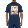 Men's 'Boston Lighthouse' Short Sleeve Crew Neck T-Shirt View 1
