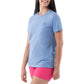 Ladies Tropical Paradise Short Sleeve Crew Neck T-Shirt