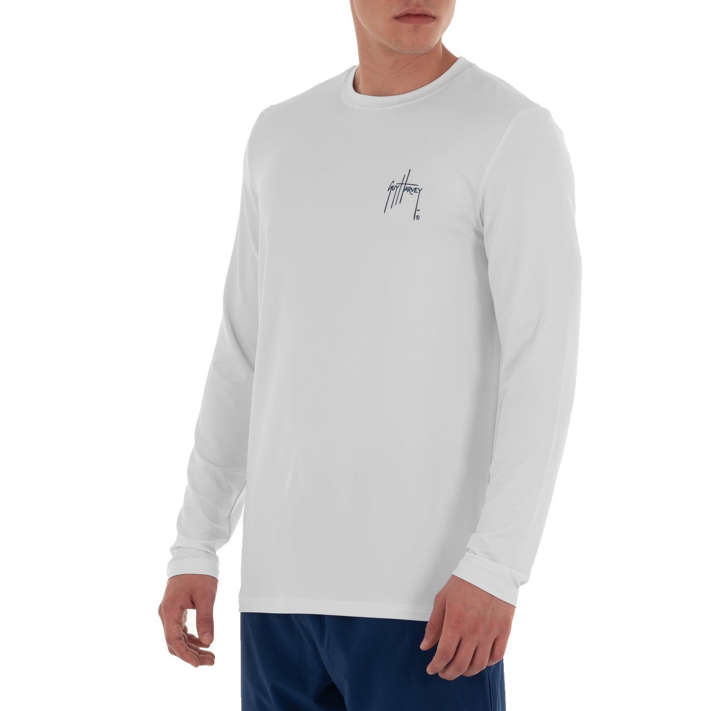 Team Baitball Fishing Shirt Men's Long Sleeve T-Shirt Gray | Marlin &  Mermaid