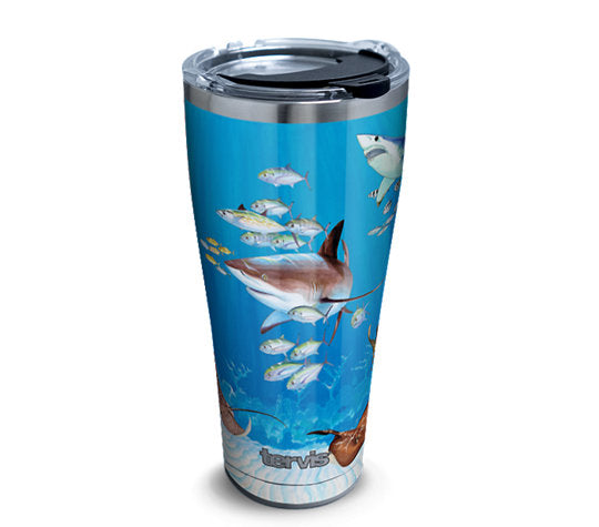 Tervis Shark Collage