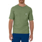 Men's Scribble Bills Short Sleeve Green T-Shirt View 2