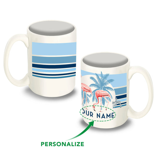Custom Flamingo Coffee Mug