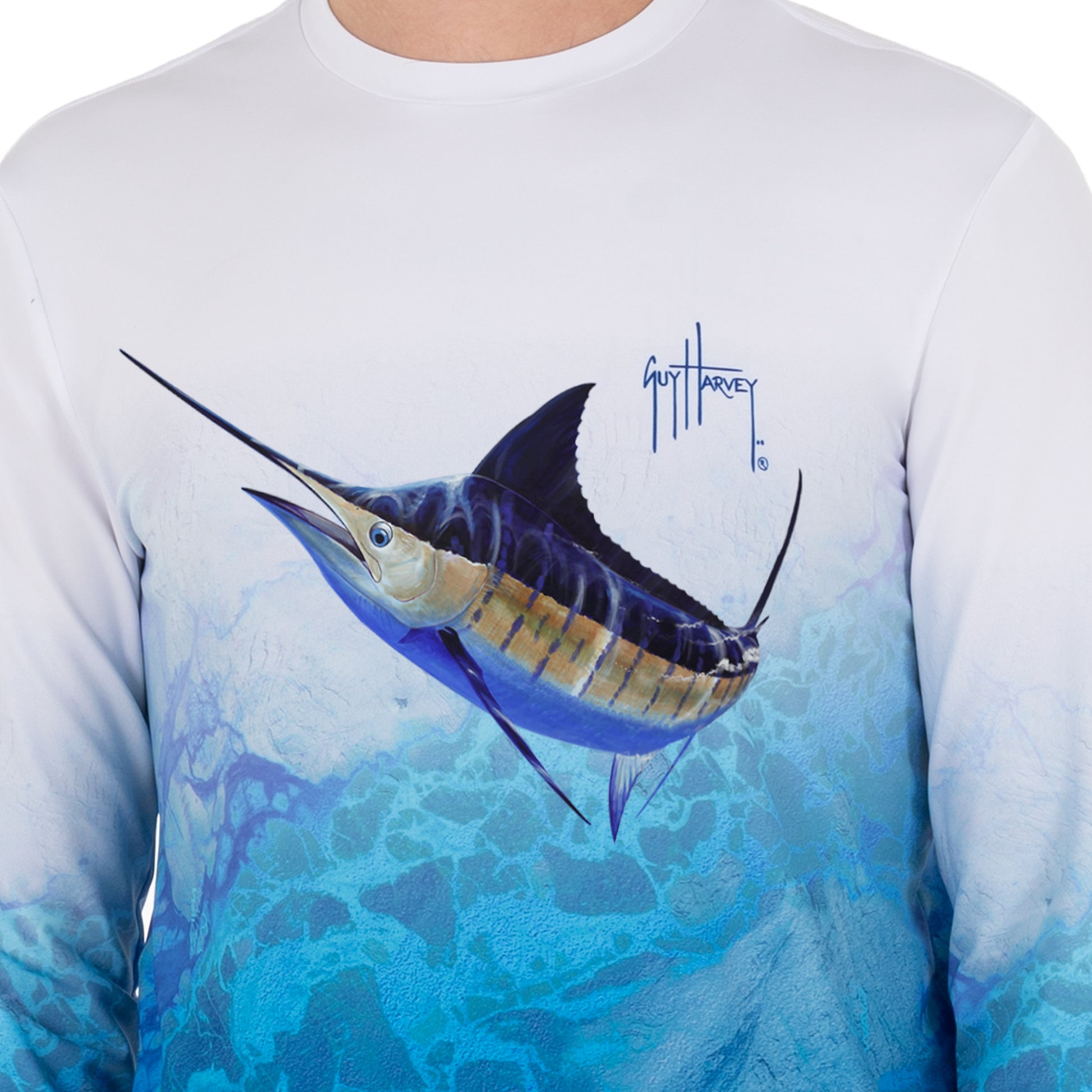 Men's Realtree Camo Marlin Light Sun Protection Long Sleeve Shirt – Guy  Harvey