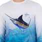 Men's Realtree Camo Marlin Light Sun Protection Long Sleeve Shirt View 3