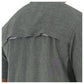 Men's Short Sleeve Heather Textured Cationic Grey Fishing Shirt View 3