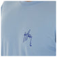 Men's Diamond Edge Long Sleeve Blue T-Shirt View 4