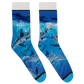Dark Blue Dolphin Socks View 1