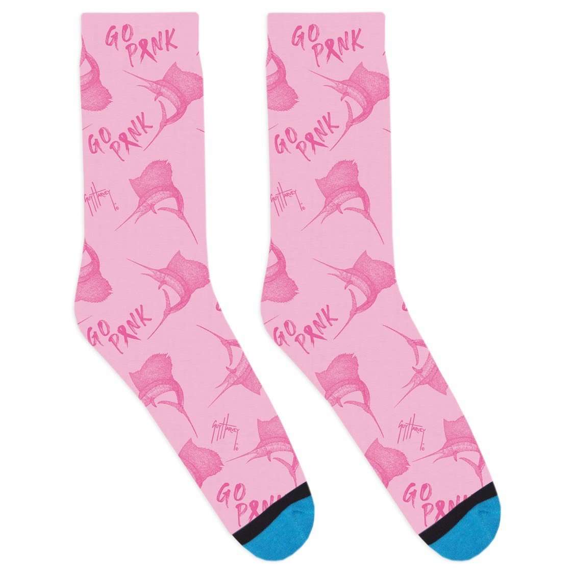 Pink Ribbon Socks View 1