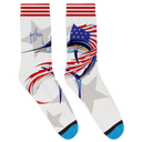 Americana White Socks View 1