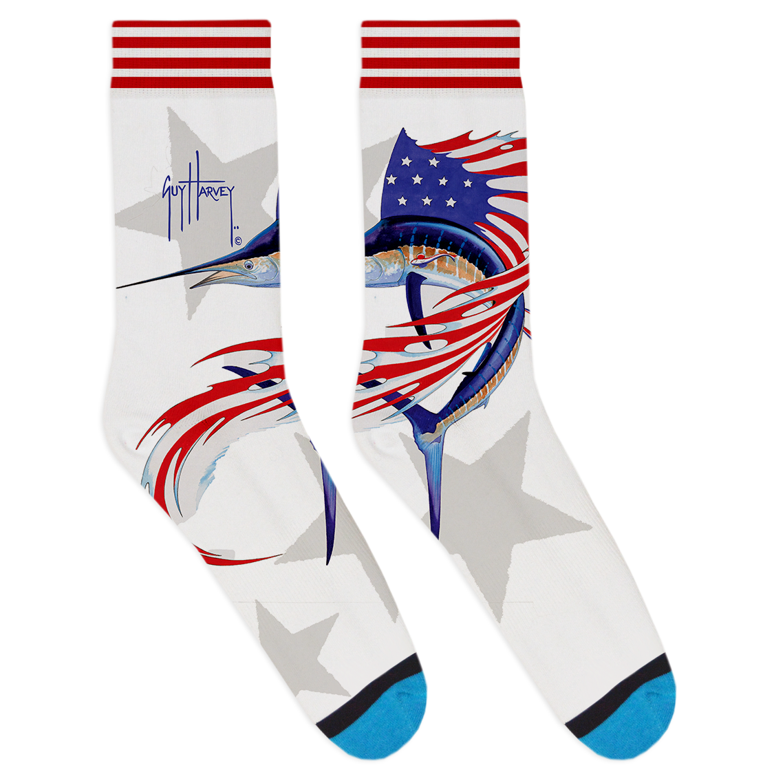 Americana White Socks View 1